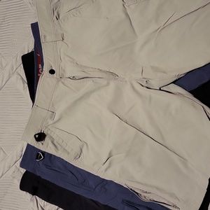 Wrangler Men's Shorts Waist 36 97% nylon 3% spandex.